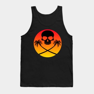 Skull Sunset Tank Top